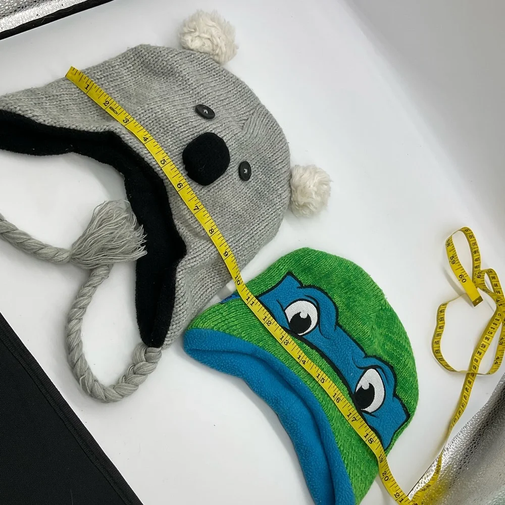 KIDS‎ KOALA AND NINJA TURTLE BEANIES